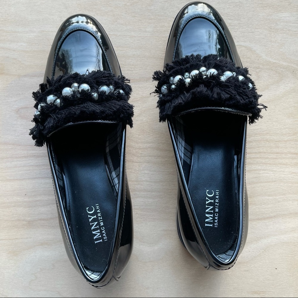 IMNYC Isaac Mizrahi, New, Cena Embellished Loafers